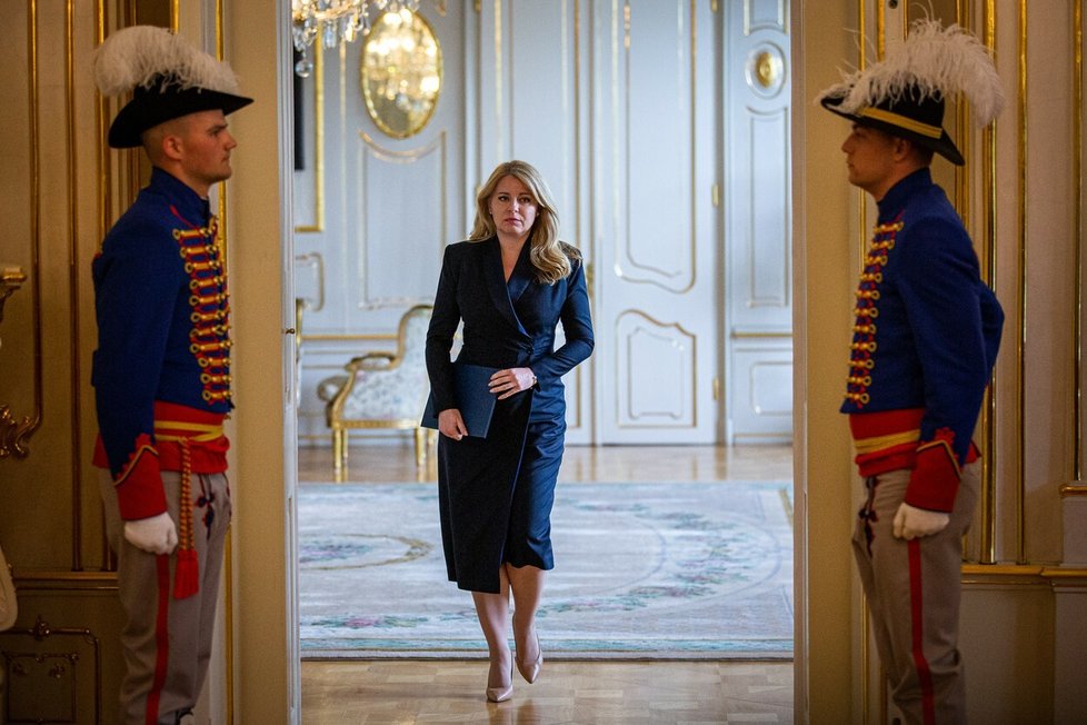 slovenská prezidentka Zuzana Čaputová