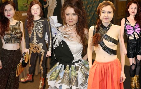 Módní peklo z Varů: Režisérka Eva Toulová nepřestává šokovat svými bizarními modely!