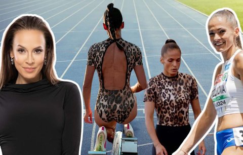 Neuvěříte, že návrhářka společenských šatů boduje i sportovními dresy: Běhá v nich naše krásná olympionička!
