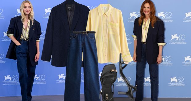 Stejný look, jiný věk: Julia Roberts a Amanda Seyfried v identickém outfitu šokovaly Benátky! Stejný look, jiný věk: Julia Roberts a Amanda Seyfried v identickém outfitu šokovaly Benátky!