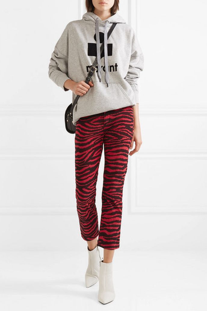 Kalhoty, Isabel Marant Étoile, 240 eur, prodává Net-a-Porter.com