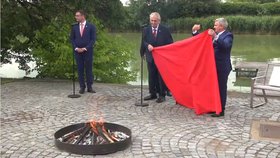 Miloš Zeman na Hradě spálil trenky.