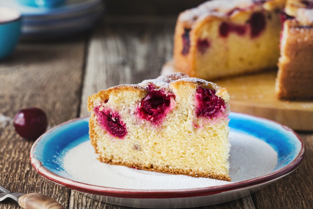 Třešňové blondies