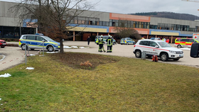Zásah u výbuchu ve škole v německém Treuchtlingenu