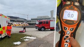 Zásah u výbuchu ve škole v německém Treuchtlingenu