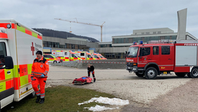 Zásah u výbuchu ve škole v německém Treuchtlingenu