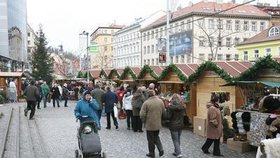 Trh na pražském Smíchově