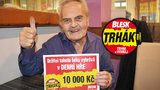 Pan František Tůma (71) v Trháku vyhrál 10 tisíc: Pořídí si obývací stěnu