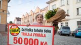 Jiřina (68) z Domažlic vyhrála 50 tisíc s Bleskem: Trhla jsem si topení!
