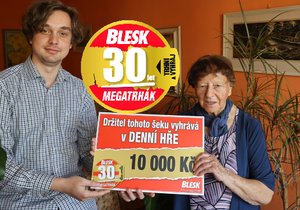 Marie Garguláková (87) z Pelhřimova bodovala v DENNÍ HŘE.