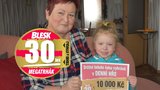 Brigita (63) z Kravař vyhrála 10 000 korun v MEGATRHÁKU Blesku: Část peněz půjde na Ukrajinu! 