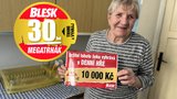 Anna (76) skórovala hned dvakrát: Nejdřív pět stovek, teď 10 tisíc! A pozor, v pátek se hraje o 100 tisíc!