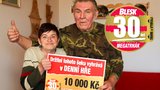 Josef (73) z Dnešic vyhrál v MEGATRHÁKU 10 tisíc: Je nás 20, bude velká oslava!