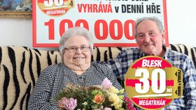 Jiřina Felixová (74) ze Staňkova bodovala v MEGATRHÁKU: Mám 100 tisíc od Blesku!