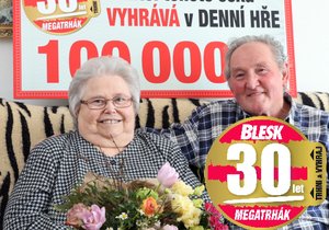 Jiřina Felixová ze Staňkova vyhrála v Megatrháku Blesku 100 tisíc korun!