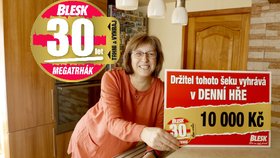 Mirka Kličková vnímá výhru 10 tisíc korun jako neočekávaný dárek k 60. narozeninám.