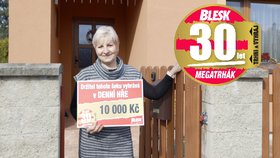 Hana (58) z Libiše na Mělnicku vyhrála v DENNÍ HŘE 10 000 Kč: S vnučkami vyrazí do Itálie 