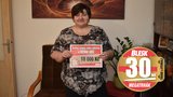 Věra (57) vyhrála v MEGATRHÁKU 10 tisíc korun! Peníze dá vnoučatům a utečencům