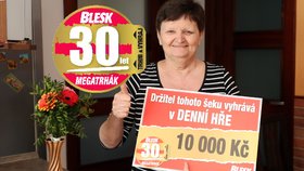 Výherkyně DENNÍ HRY Božena Veselá (65): S 10 tisíci vyrazí s vnoučaty k rybníku  