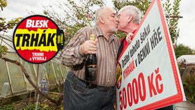 Zdeněk Horký (72) ze Střelic vyhrál v DENNÍ HŘE Trháku 50 000 korun.