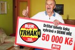 František Kadlec (83) ze Zlína má o 50 000 Kč z denní hry Trháku jasno: Pofrčím si na elektrokole.