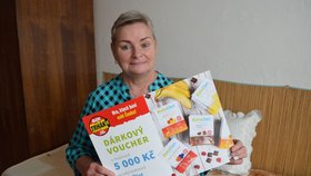 Paní Zdeňka vyhrála v Trháku Blesku.