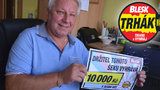 Ladislav Hron (70) z Ostravy vyhrál v Trháku: 10 tisíc půjde na dovolenou!