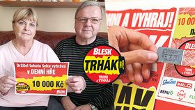 Pravidelná čtenářka Blesku Hana Špačková (66) se trefila do černého!