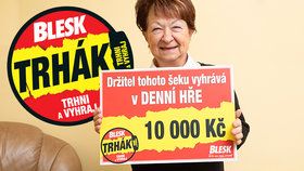 Ludmila (74) už na štěstí nevěřila: Teď si »trhla«10 tisíc! Vyhrála jsem, funguje to! 