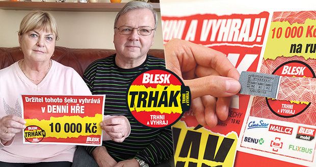 Pravidelná čtenářka Blesku Hana Špačková (66) se trefila do černého!
