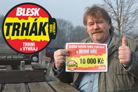 Josef Hurt (59) z Jestřebí se za výhru v Trháku rozšoupne: Sud, prasátko a pařba!