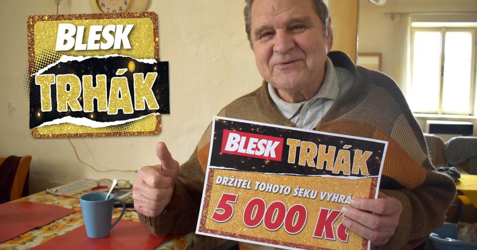 Františka Špačka trápí různé zdravotní neduhy, výhra v Trháku mu ale vykouzlila úsměv na rtech a udělala obrovskou radost.