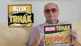 Vladimíru Zlatníkovi nosí Blesk štěstí. V Trháku vyhrál i na začátku roku.