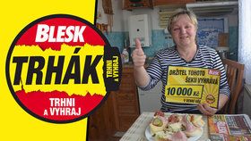 Květoslava Kadlecová (58), šťastná výherkyně 10 000 korun v Trháku Blesku.