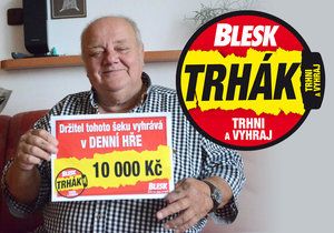Jiří Rainer (68) ze Žďárska přežil těžkou nehodu, teď vyhrál s Bleskem 10 tisíc: Díky Trháku se na něj usmálo štěstí