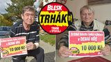 Miroslav Plaček (70) z Dobřan a Josef Džugan (74) z Teplic: Oba vyhráli v denní hře trháku 10 000