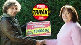 Eva Slabá (65) z Kamenného Újezdce vyhrála v Denní hře trháku 10 tisíc korun: Vyrazí na běžky
