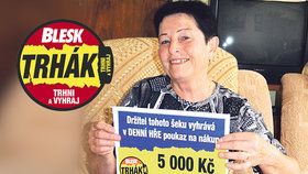 Marie (69) z Kutné Hory září štěstím, trhák jí nadělil dvě výhry naráz: Volání zdarma a navrch 5000 Kč!