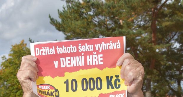 Výherci nejsnadnější hry Blesku popisují, jak jim vítězství zlepšilo život. Výhra na podzim pomohla Marii Hahnové (68), Zdeňkovi Horkému (72), Jaroslavu Masopustovi (72) nebo Miroslavu Plačekovi (70).&nbsp;