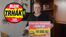Hanka (55) ze Sázavy zabodovala v Trháku a těší se: 10 tisíc mi zkrášlí chalupu