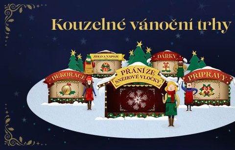 Navštivte Tesco vánoční trhy z pohodlí domova