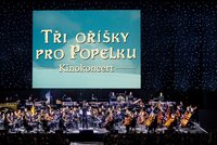 Tři oříšky pro Popelku Kinokoncert: Česká města zažijí ikonickou pohádku s orchestrem naživo