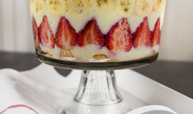 Anglický dezert Trifle