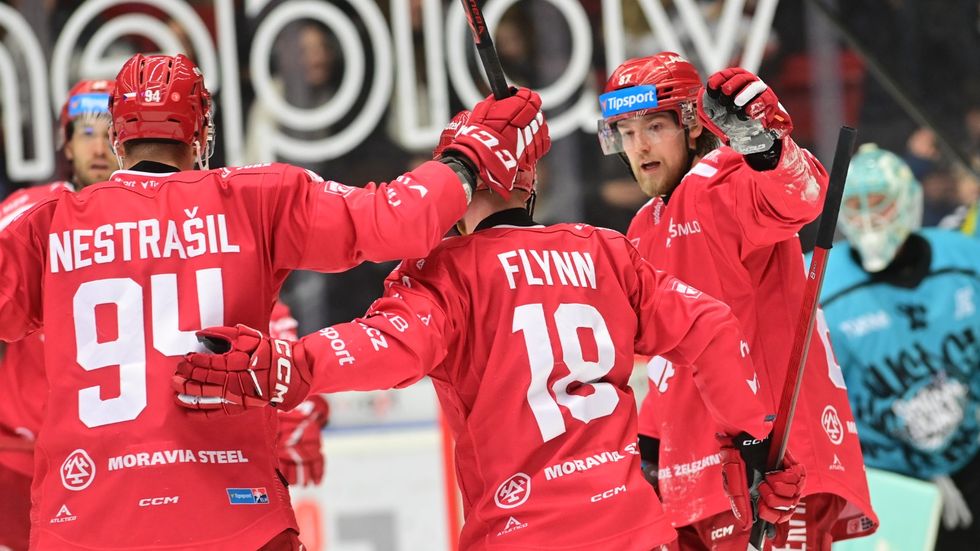 Radost hráčů Třince