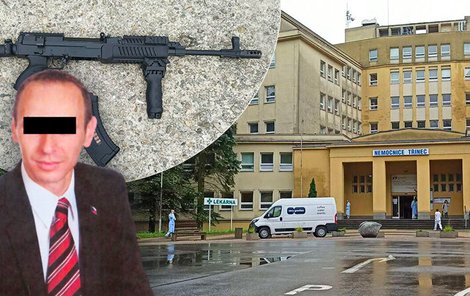 Miroslav B. (44) z Třince, který vzal do místní nemocnice zbraň a vystřelil. Hrozí mu za to dlouhé vězení. Navíc se nehodlá vzdát své verze, že bránil spravedlnost.