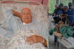 Pacient Karel Wiecek pookřál ihned po zákroku, po němž má minimální riziko vzniku trombózy.