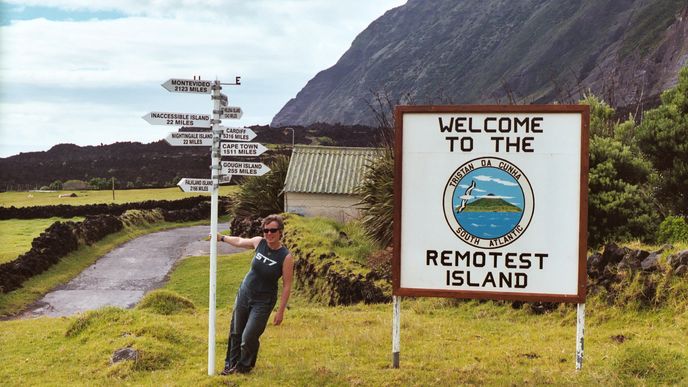 Nejodlehlejší ostrov světa Tristan da Cunha.