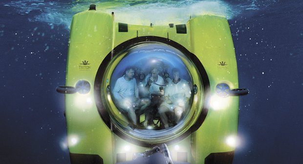Ponorka Triton: Za hodinu na dně světa