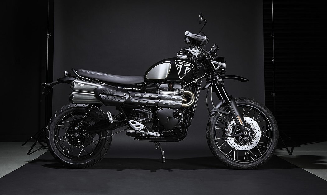 Triumph 1200 Scrambler Bond Edition