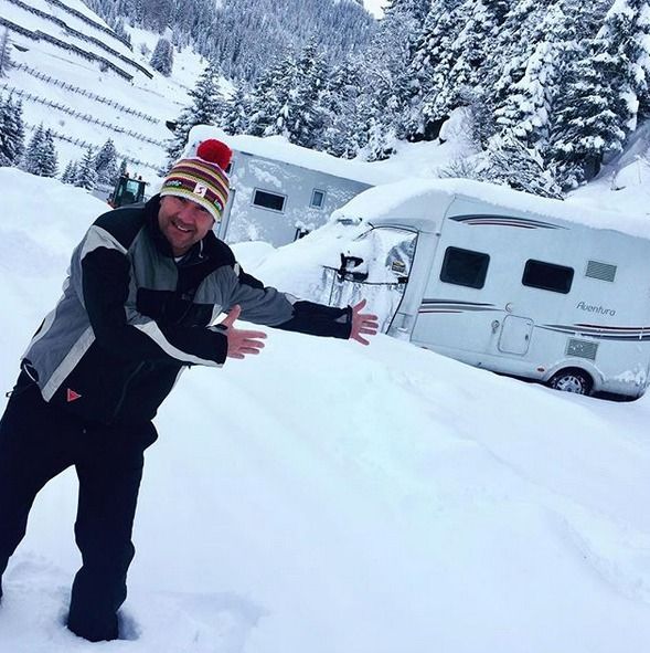 Martin Trnavský vzal Báru Munzarovou v karavanu do italských Dolomit.